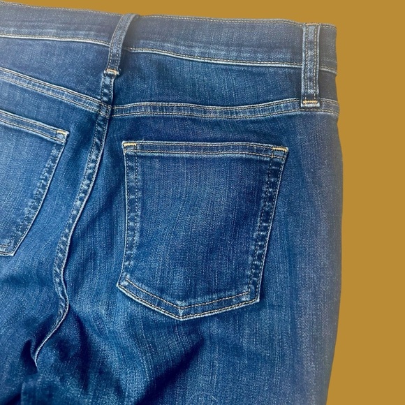 J. Crew ‘9” Vintage Slim Straight Leg Jeans’ in Dark Wash Size 25 Style #BA616 - Picture 12 of 16